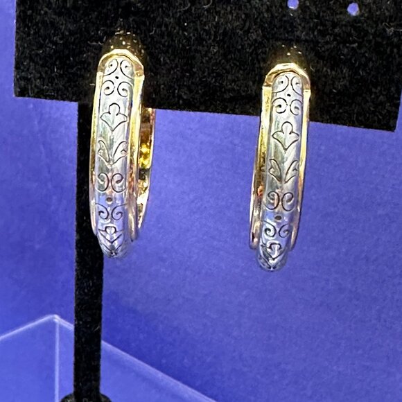 Brighton Venezia Hoop Post Earrings - Picture 8 of 16